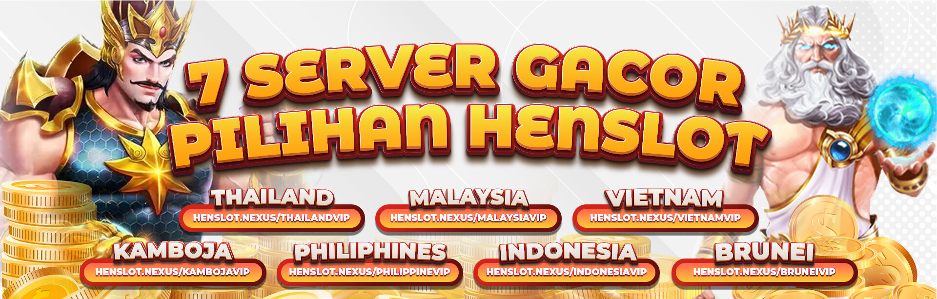 7 Server Gacor Pilihan HENSLOT