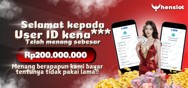 Di Henslot Menang Berapapun Dibayar Lunas