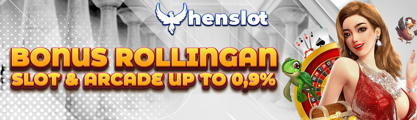 BONUS ROLLINGAN SLOT & ARCADE SETIAP HARI